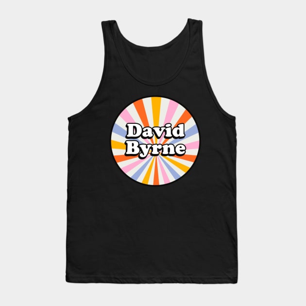 Retro Byrne Tank Top by Tiru Store 